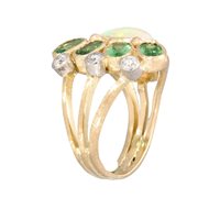 Vicenza - Piazzetta Palladio 2 - Anneau Soprana Femme in Or jaune Opale 3.00 Ct ORME - ORME